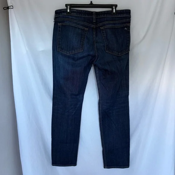 Rag & Bone Indigo Denim Jeans US size 14 - Picture 5 of 16